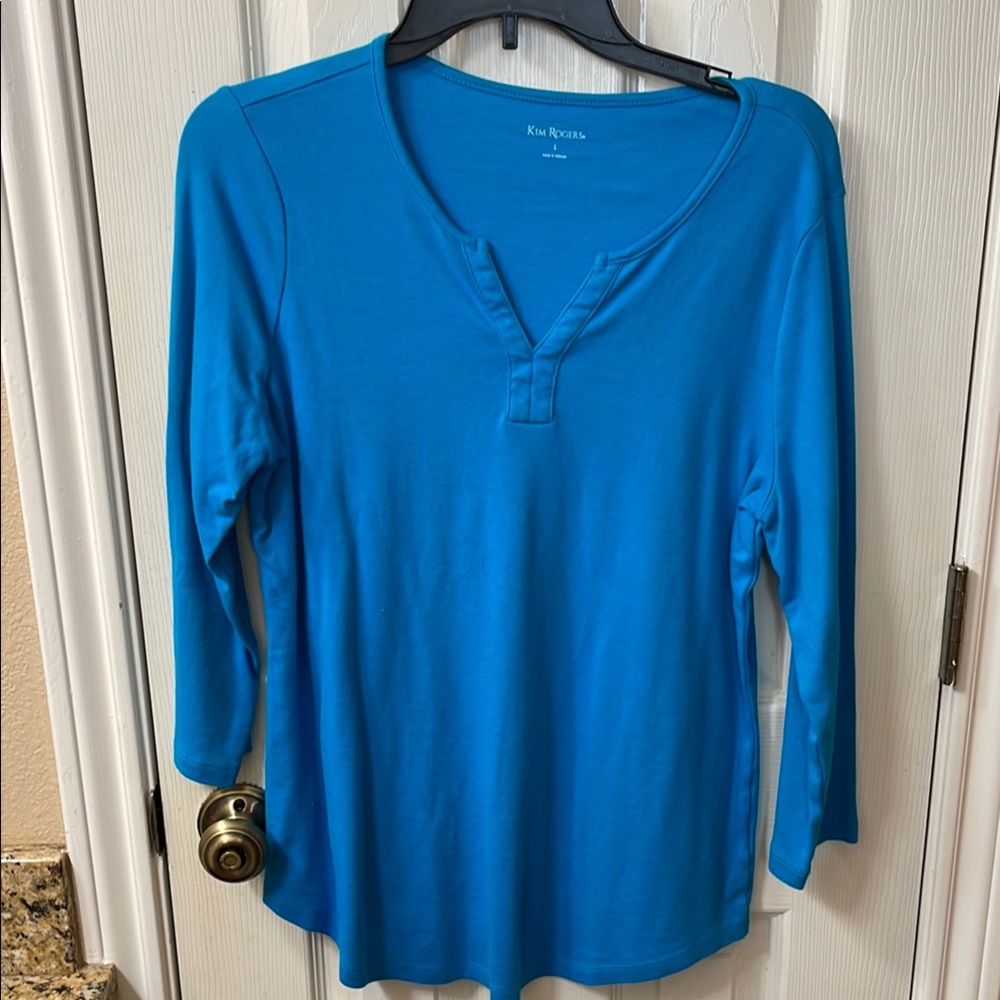 Blue Women's Top by Kim Rogers